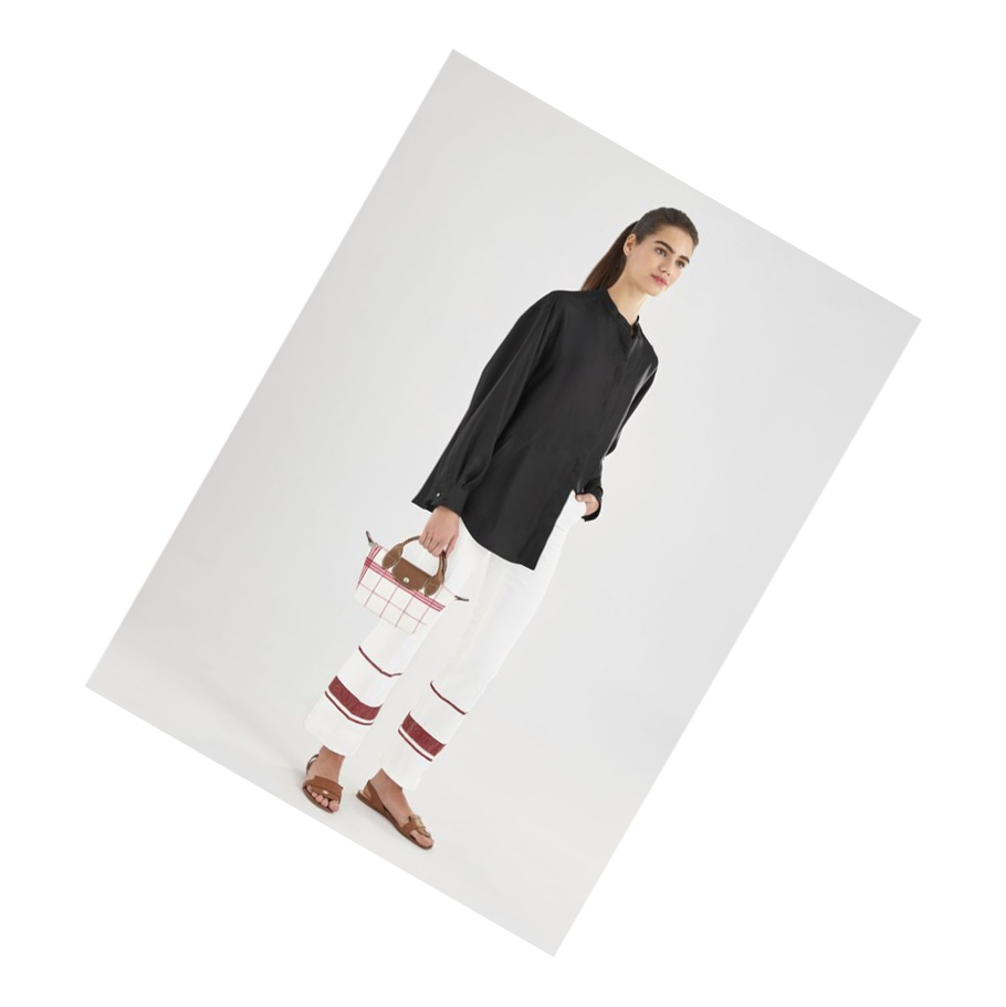 Női Longchamp Le Pliage Torchon XS Kézitáska Piros | HU-VBY6942