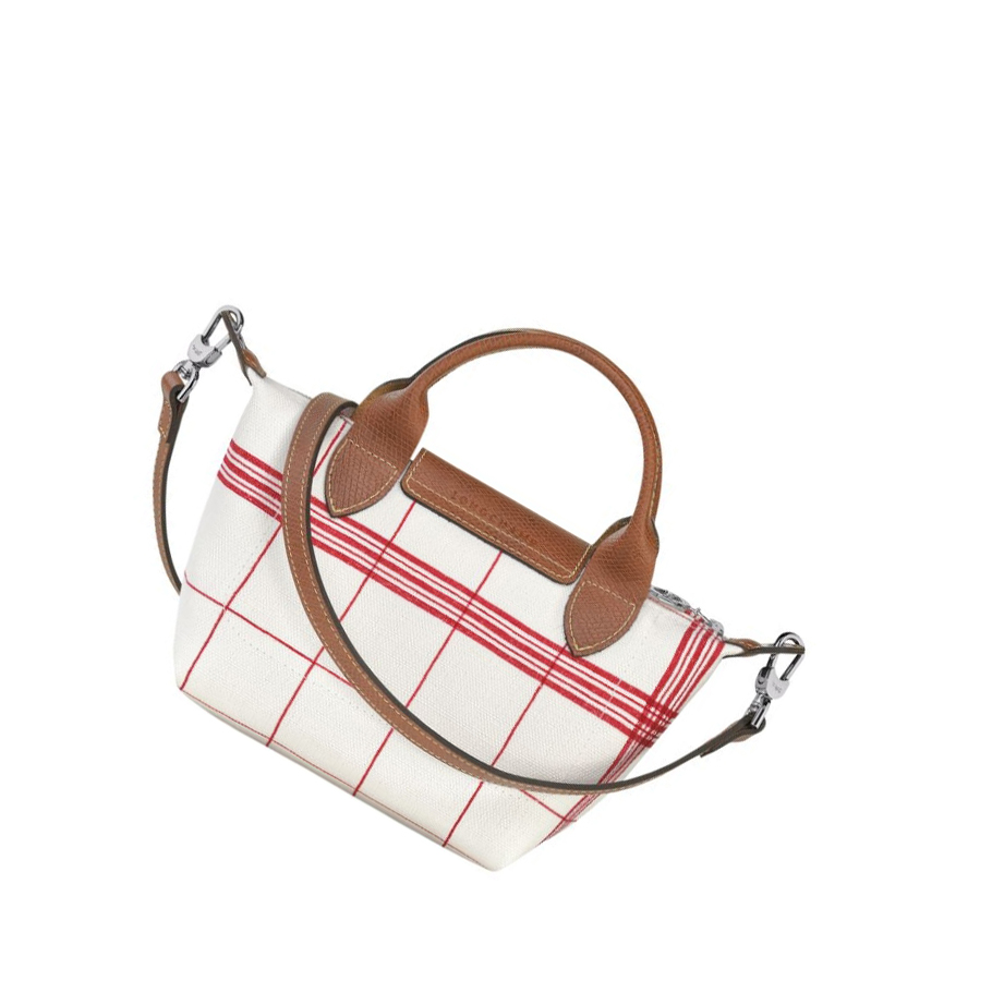 Női Longchamp Le Pliage Torchon XS Kézitáska Piros | HU-VBY6942