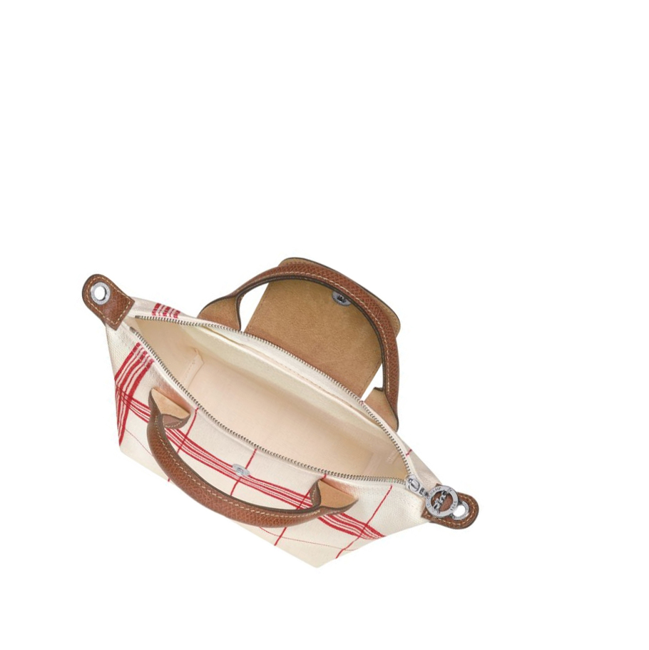 Női Longchamp Le Pliage Torchon XS Kézitáska Piros | HU-VBY6942