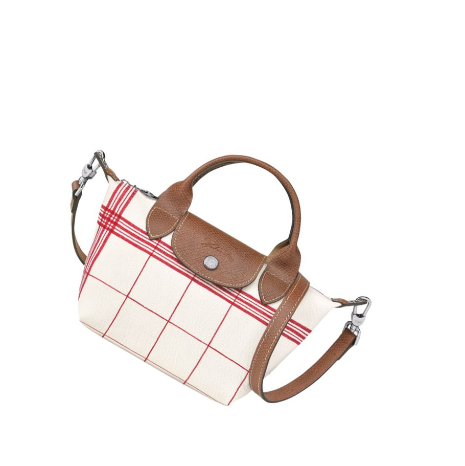 Női Longchamp Le Pliage Torchon XS Kézitáska Piros | HU-VBY6942