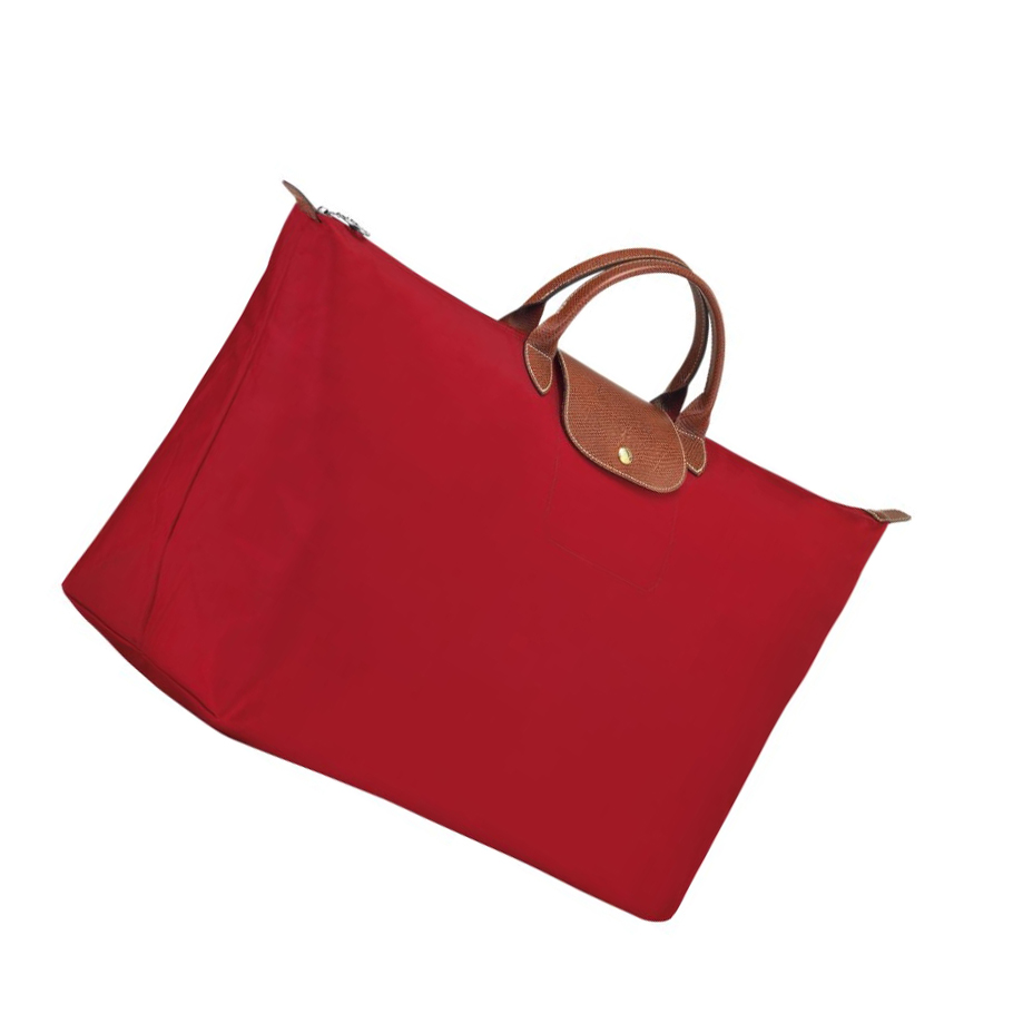 Női Longchamp Le Pliage XL Utazótáskák Piros | HU-LZP5192