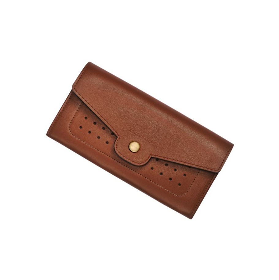 Női Longchamp Mademoiselle Pénztárca Barna | HU-QFG4698