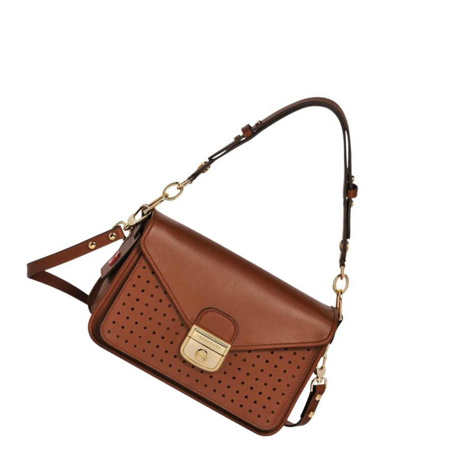 Női Longchamp Mademoiselle S Crossbody Táska Barna | HU-REC2390