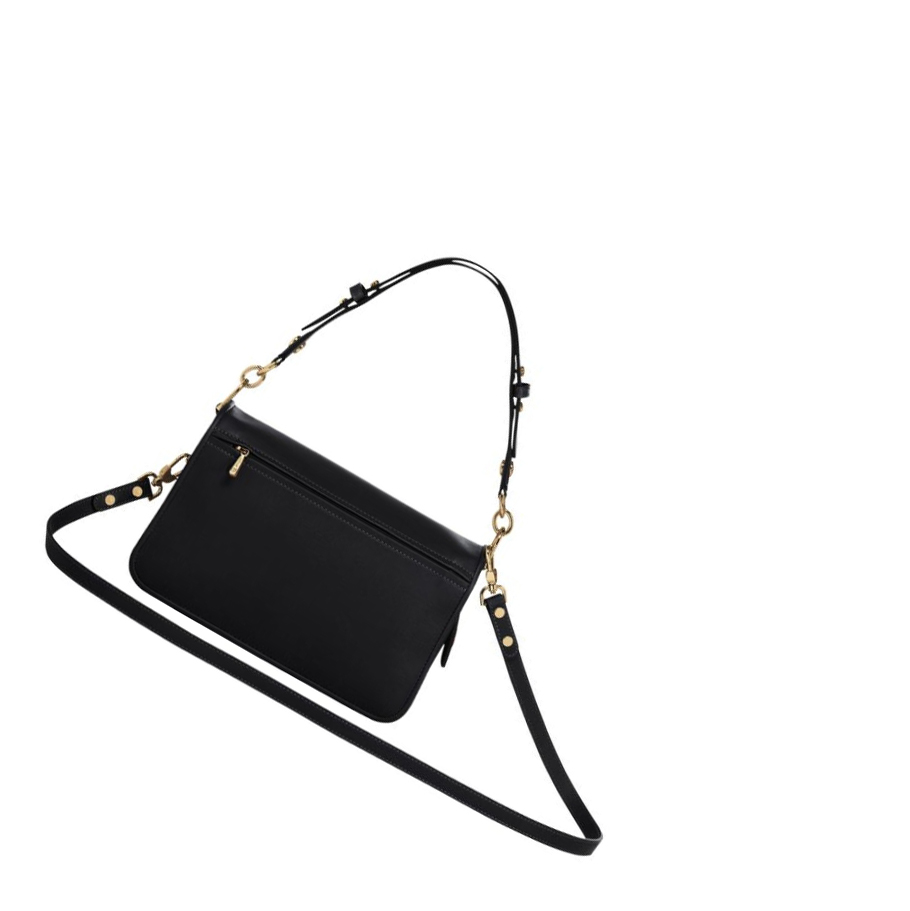 Női Longchamp Mademoiselle S Crossbody Táska Fekete | HU-WJN5987