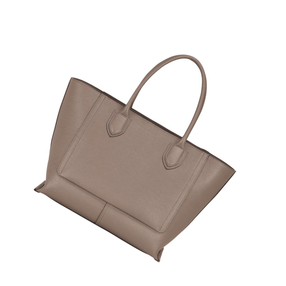 Női Longchamp Mailbox L Kézitáska Barna | HU-FPG8351