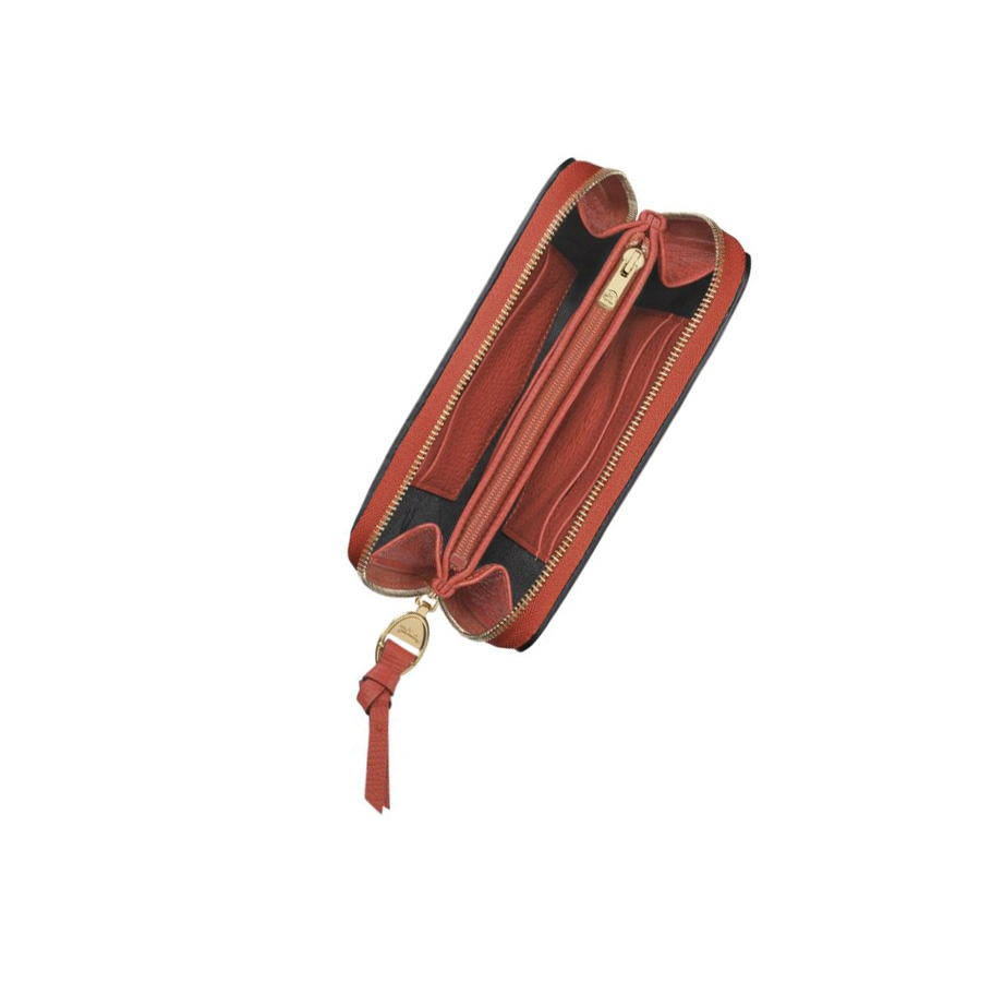 Női Longchamp Mailbox Pénztárca Narancssárga | HU-YXK1456