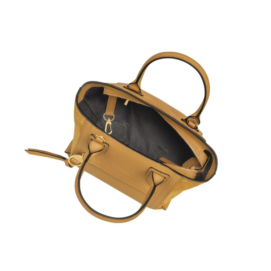 Női Longchamp Mailbox S Kézitáska Barna | HU-EPS7104