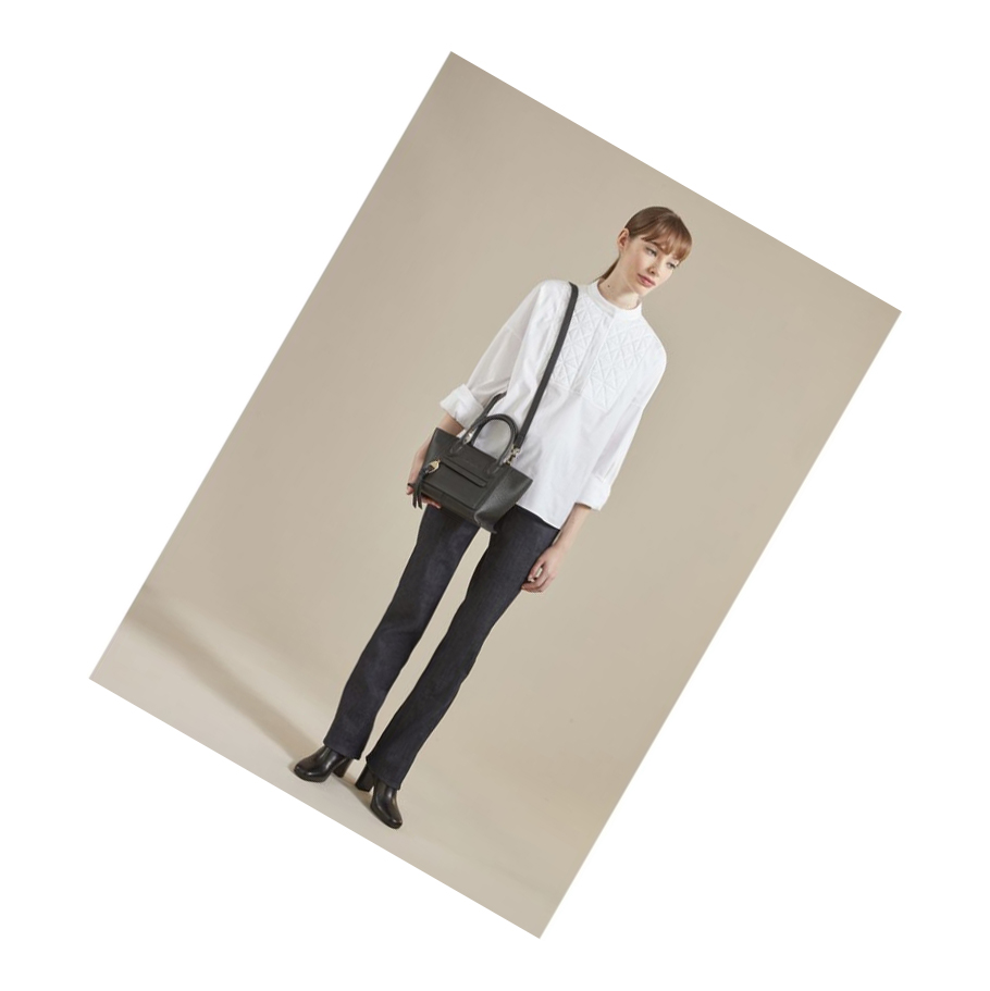 Női Longchamp Mailbox S Kézitáska Kék | HU-EZX6725