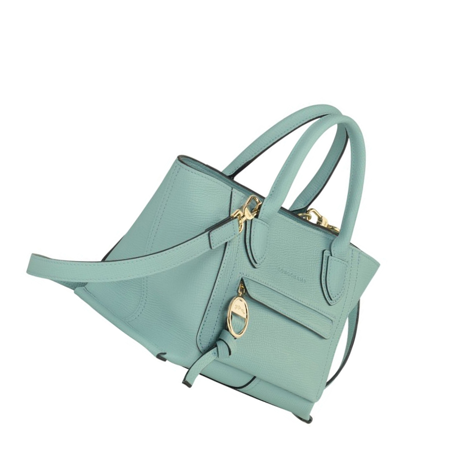 Női Longchamp Mailbox S Kézitáska Kék | HU-EZX6725