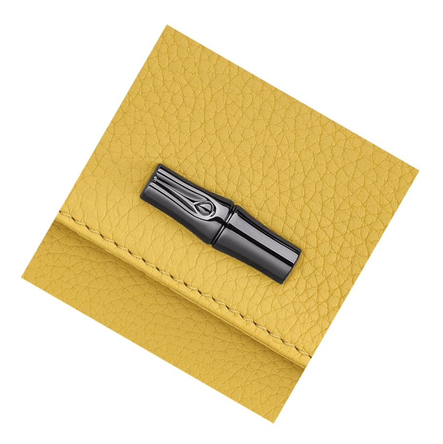 Női Longchamp Roseau Essential Pouches Sárga | HU-HGR5438