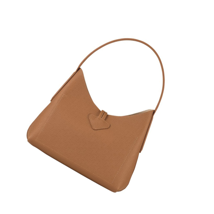 Női Longchamp Roseau XS Válltáskák Bézs | HU-FSM6817