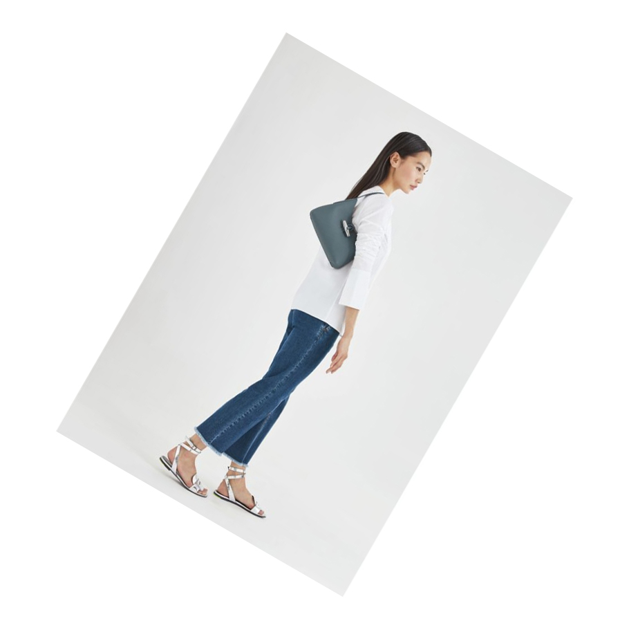 Női Longchamp Roseau XS Válltáskák Kék | HU-SUI2831