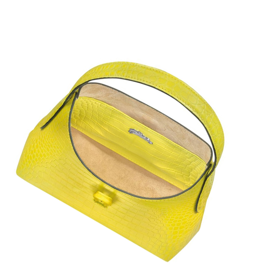 Női Longchamp Roseau XS Válltáskák Sárga | HU-FTI1630