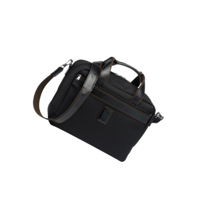 Férfi Longchamp Boxford Utazótáskák Fekete | HU-RDM6213