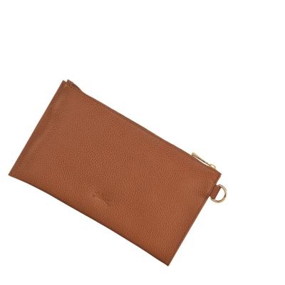 Női Longchamp Le Foulonné Pouches Barna | HU-RZT5476
