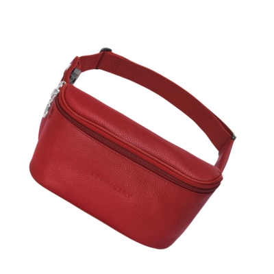 Női Longchamp Le Foulonné Övtáska Piros | HU-QOI0349